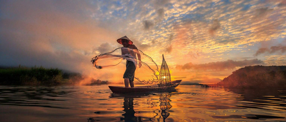 Mekong River Fishing