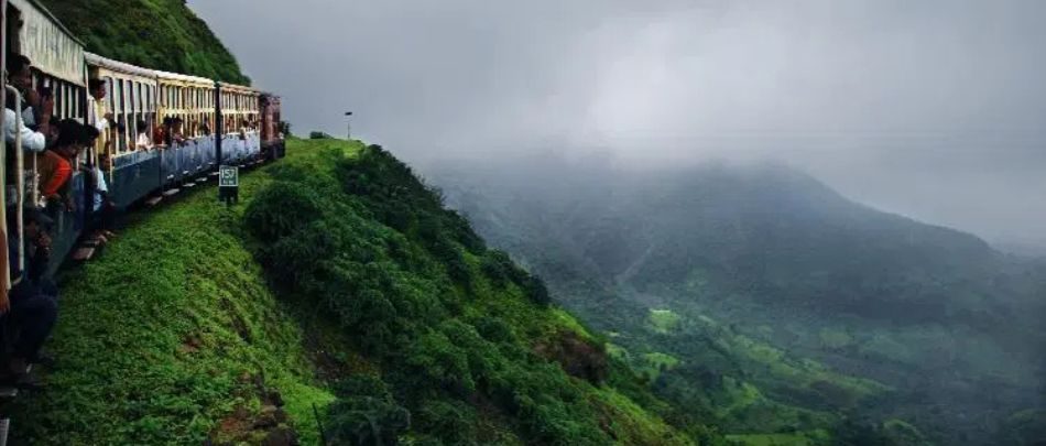 Mesmerizing view of Matheran from Toy Train